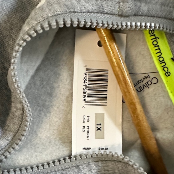 Calvin Klein Heather Gray Pullover - Picture 8 of 8